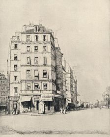 Old Houses on the Quay 1915. Artist: Herman Armour Webster