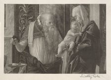 Old Italian Masters: The Circumcision, 1888-1892. Creator: Timothy Cole (American, 1852-1931)