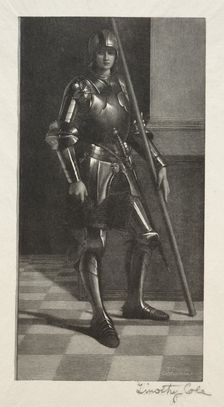 Old Italian Masters: St. Liberale, 1888-1892. Creator: Timothy Cole (American, 1852-1931)