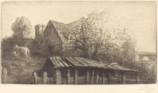 Old Inn (Une ancienne auberge). Creator: Alphonse Legros