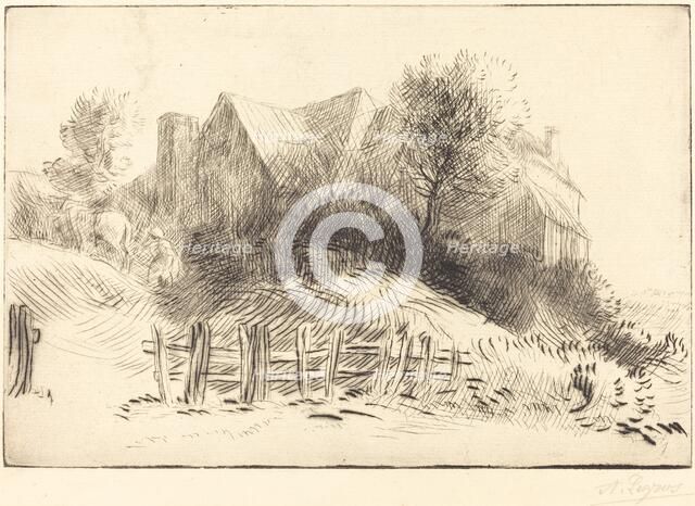 Old Inn (Une ancienne auberge). Creator: Alphonse Legros.