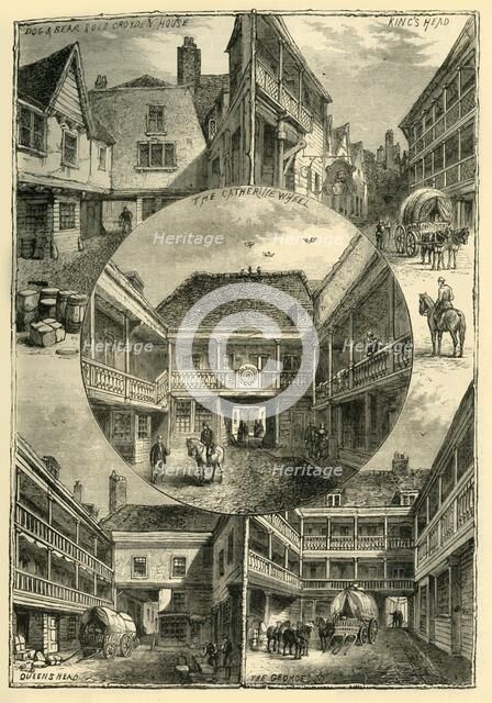 'Old Inns in Southwark', (c1878). Creator: Unknown.