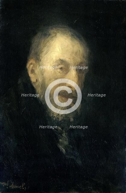 'Old Isaac', 1896. Creator: Jozef Israels.