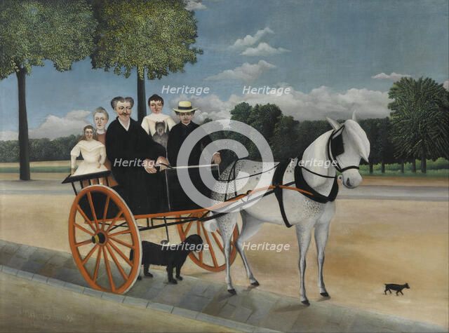 Old Junier's Cart. Artist: Rousseau, Henri Julien Félix (1844-1910)