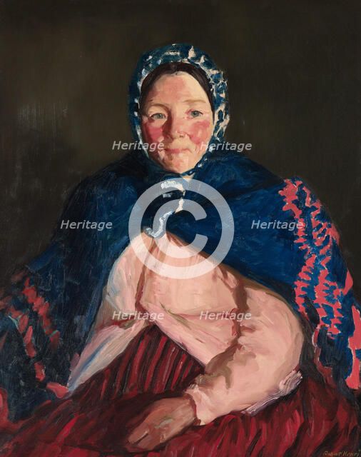Old Johnnie's Wife, 1913. Creator: Robert Henri.