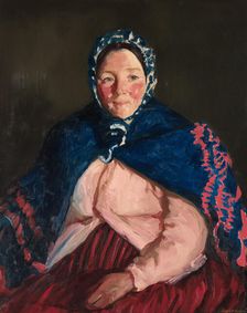 Old Johnnie's Wife, 1913. Creator: Robert Henri