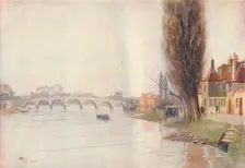 Old Kew Bridge 1899, (1914). Artist: James S Ogilvy