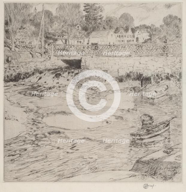 Old Lace, 1915. Creator: Frederick Childe Hassam.