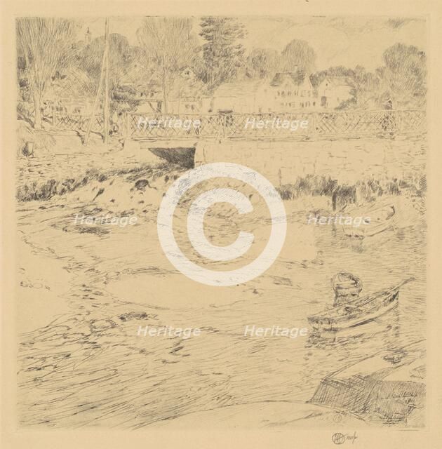 Old Lace, 1915. Creator: Frederick Childe Hassam.