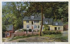 Old Livezey House, Wissahickon, Philadelphia, Pennsylvania, USA, 1914