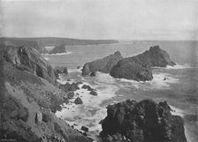 Old Lizard Head and Kynance Cove c1896. Artist: Frith & Co