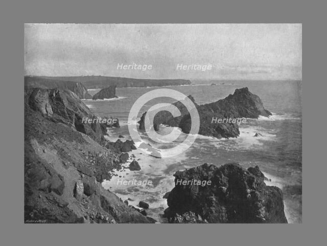 Old Lizard Head and Kynance Cove, c1900. Artist: Frith & Co.