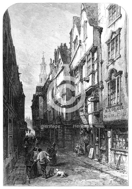 Old London: Wych-Street, 1870. Creator: Unknown.