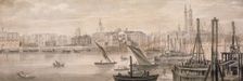 Old London Bridge, 1826. Artist: F Jackson
