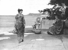 "Old Love Renewed"; after JR Weguelin 1891. Creator: Unknown