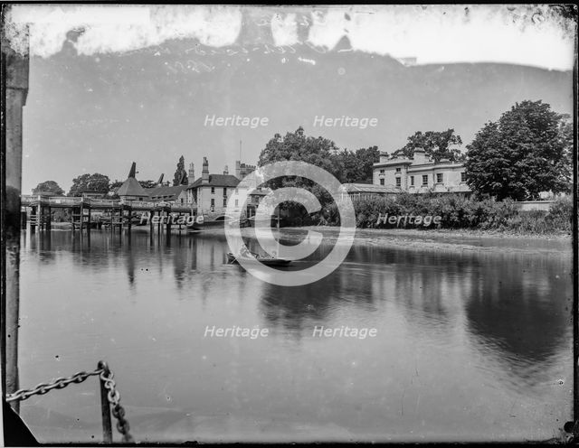 Old Putney Bridge, Fulham, Hammersmith and Fulham, Greater London Authority, 1881. Creator: William O Field.
