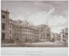 Old Palace Yard, Westminster, London, 1793. Artist: Thomas Malton II