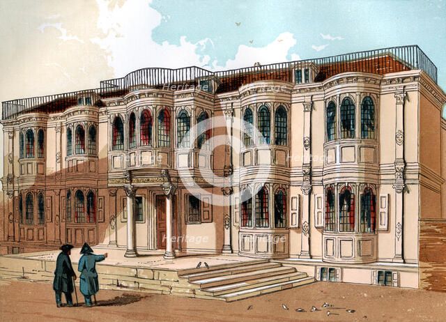 Old palace at Greenwich, c1850. Artist: Unknown