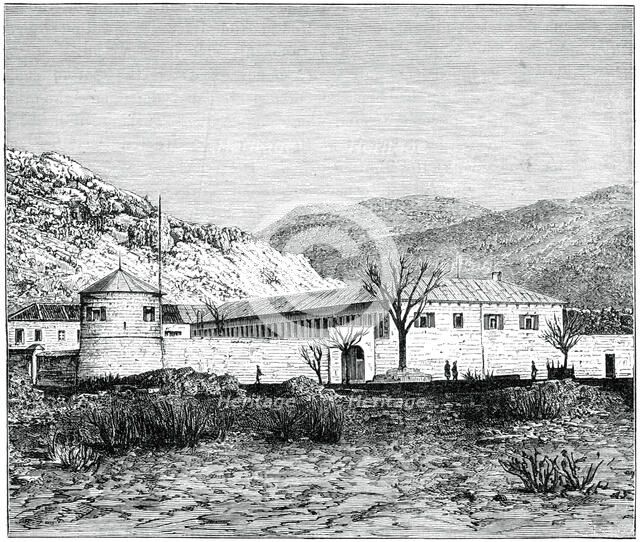 Old palace, Cettigne, Republic of Montenegro, 1900. Artist: Unknown