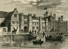 Old Palace of Greenwich, in 1630 (c1878). Creator: Unknown