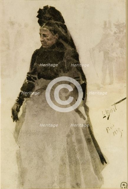 Old Parisian woman, 1893.
