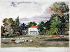 Old Park, Clapham, London, c1830. Artist: Frederick Mackenzie