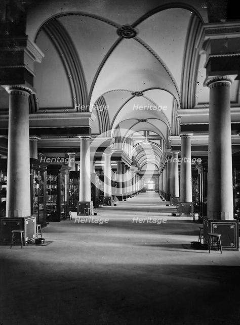 Old Patent Office - model room (1861-65), between 1860 and 1880. Creator: Unknown.