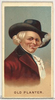 Old Planter, from World's Smokers series (N33) for Allen & Ginter Cigarettes, 1888. Creator: Allen & Ginter