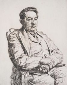 Old Postillion, 1920. Creator: Francis Dodd