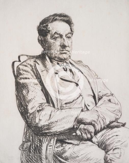 Old Postillion, 1920. Creator: Francis Dodd.