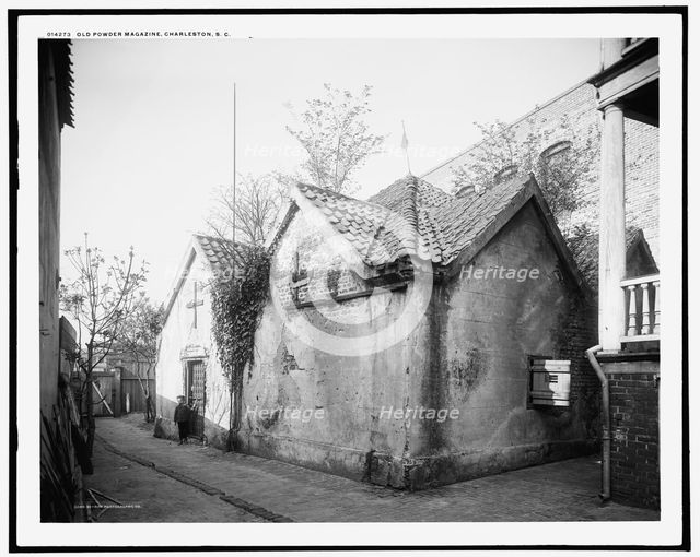Old Powder Magazine, Charleston, S.C., c1902. Creator: William H. Jackson.