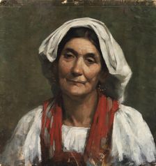 Old Provençal Woman, 1880-1889. Creator: Elin Danielson-Gambogi