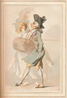 Old Q or A Worn Out Debauchee, c1790, (1902) Artist: Thomas Rowlandson