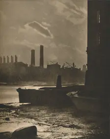 Old Queenhithe, Once the Principal Dock of London Port c1935. Creator: Paterson