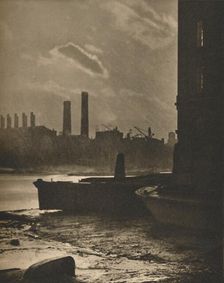 Old Queenhithe, Once the Principal Dock of London Port c1935. Creator: Paterson