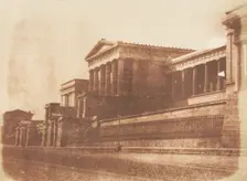 Old Royal High School, Calton Hill, Edinburgh, 1843-47. Creators: David Octavius Hill, Robert Adamson, Hill & Adamson