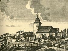 Old St. Pancras Churchyard c1780, (1925). Creator: Unknown