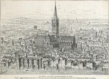 Old St Paul's Cathedral, City of London, 1540 (c1883-c1885)