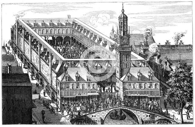 Old Stock Exchange, Amsterdam, Netherlands. Artist: Unknown
