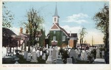 Old Swede's Church, Philadelphia, Pennsylvania, USA, 1901