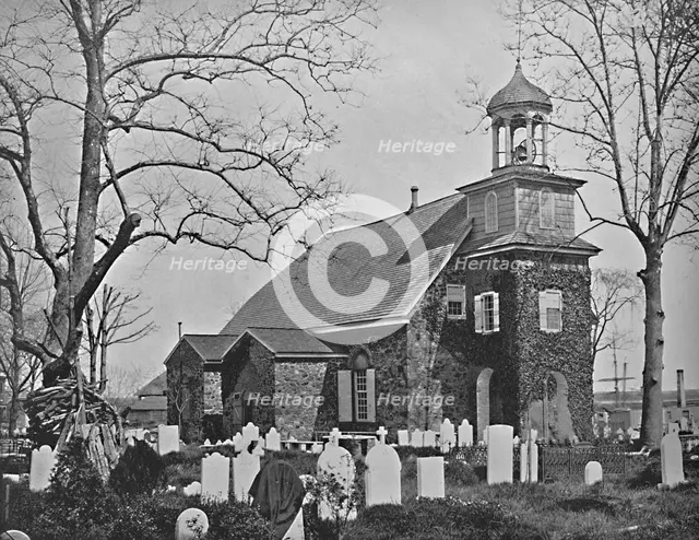 'Old Swedes' Church, Wilmington, Del', c1897. Creator: Unknown.