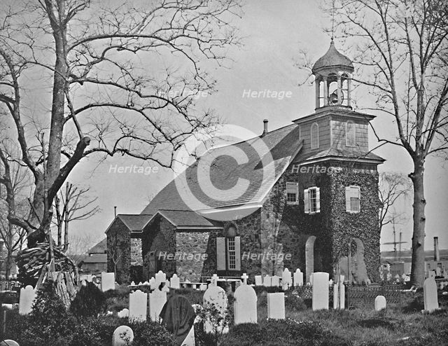 'Old Swedes' Church, Wilmington, Del', c1897. Creator: Unknown.