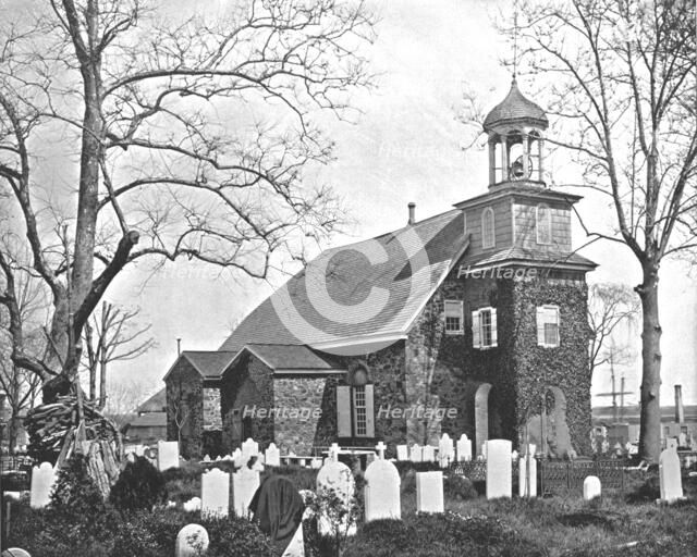 Old Swedes Church, Wilmington, Delaware, USA, c1900.  Creator: Unknown.