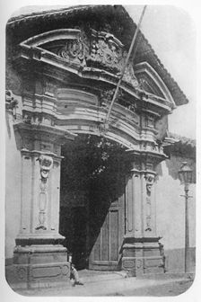 Old Santiago - One of the Few Houses Left, Built During The Spanish Occupation of 1750-1810 1911