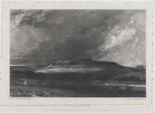 Old Sarum, 1830. Creator: David Lucas