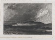 Old Sarum, 1830. Creator: David Lucas