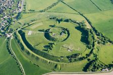 Old Sarum, near Salisbury, Wiltshire, 2017. Creator: Damian Grady