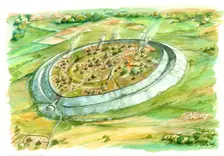 Old Sarum, Iron Age, (c1990-2010). Artist: Peter Dunn