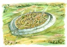 Old Sarum, Iron Age, (c1990-2010). Artist: Peter Dunn