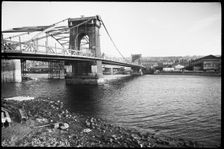 Old Scotswood Bridge, Gateshead, Tyne & Wear, c1955-c1967. Creator: Ursula Clark
